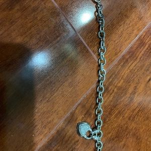 SOLD Zales diamond charm bracelet